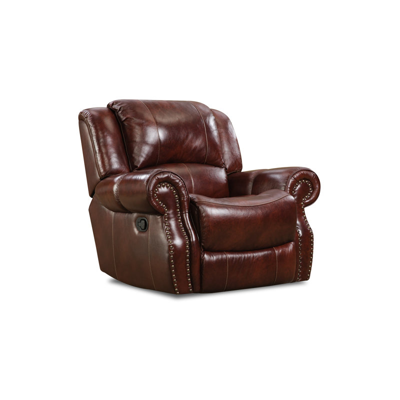 Darby Home Co Additri 3 Piece Leather Reclining Living Room Set